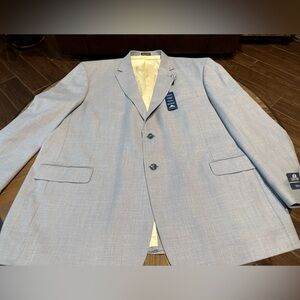 Stafford Sky Blue Sport Coat